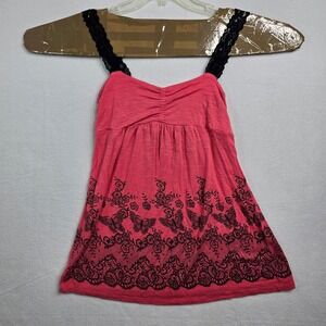 CESEM Y2K Pink Lace Butterfly blouse Twee Cute Goth Kawaii Cosplay Decora Fairy